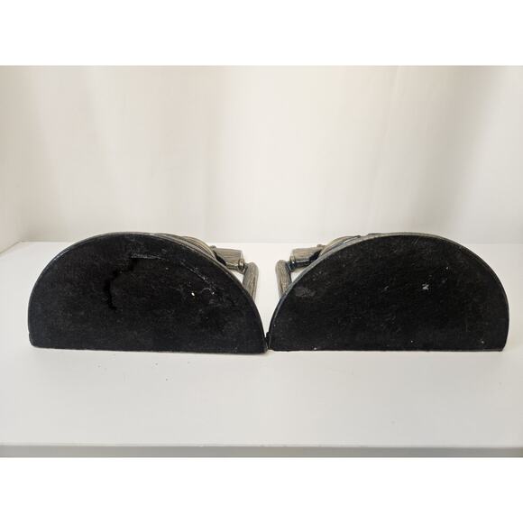 Vintage SCC 1974 Liberty Bell Bookends Brass 6" Tall Marked USA - Picture 8 of 12